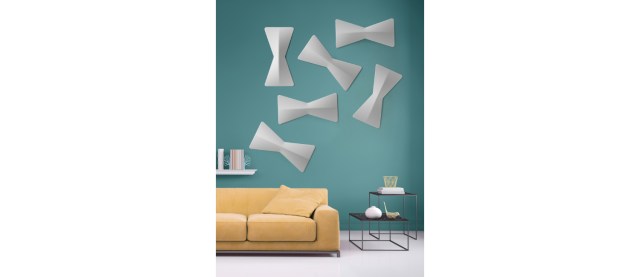 Bow sound absorbing wall panels